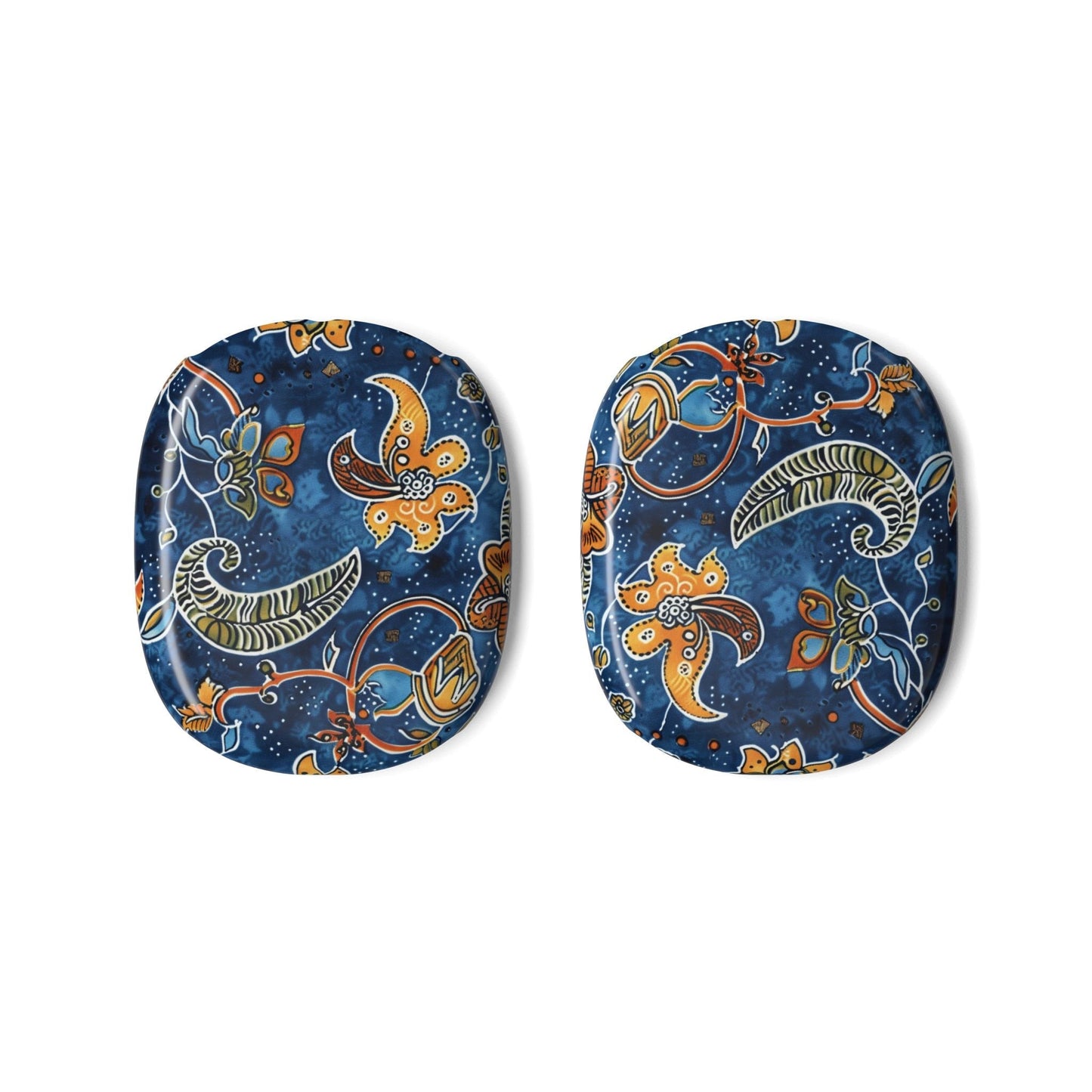 AirPod Max Case — Blue Paisley Floral Protective Covers - DIGITAL X