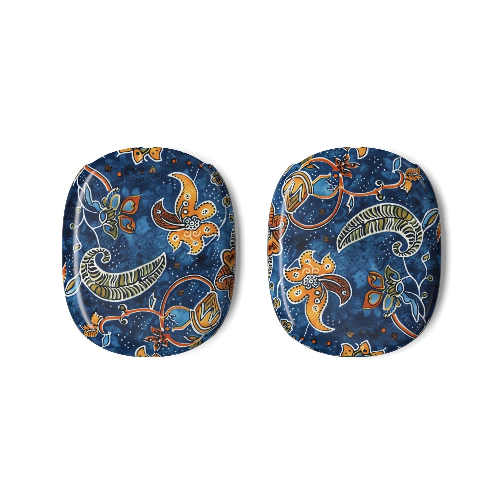 AirPod Max Case — Blue Paisley Floral Protective Covers - DIGITAL X