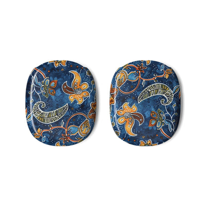 AirPod Max Case — Blue Paisley Floral Protective Covers - DIGITAL X