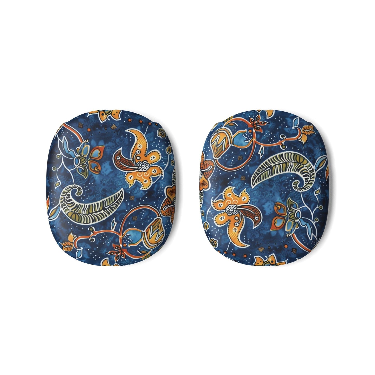AirPod Max Case — Blue Paisley Floral Protective Covers - DIGITAL X