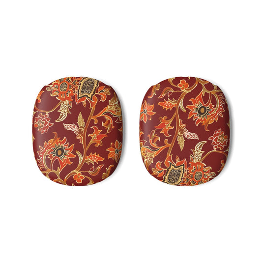 AirPod Max Case — Bohemian Floral Paisley Red Protective Cover - DIGITAL X