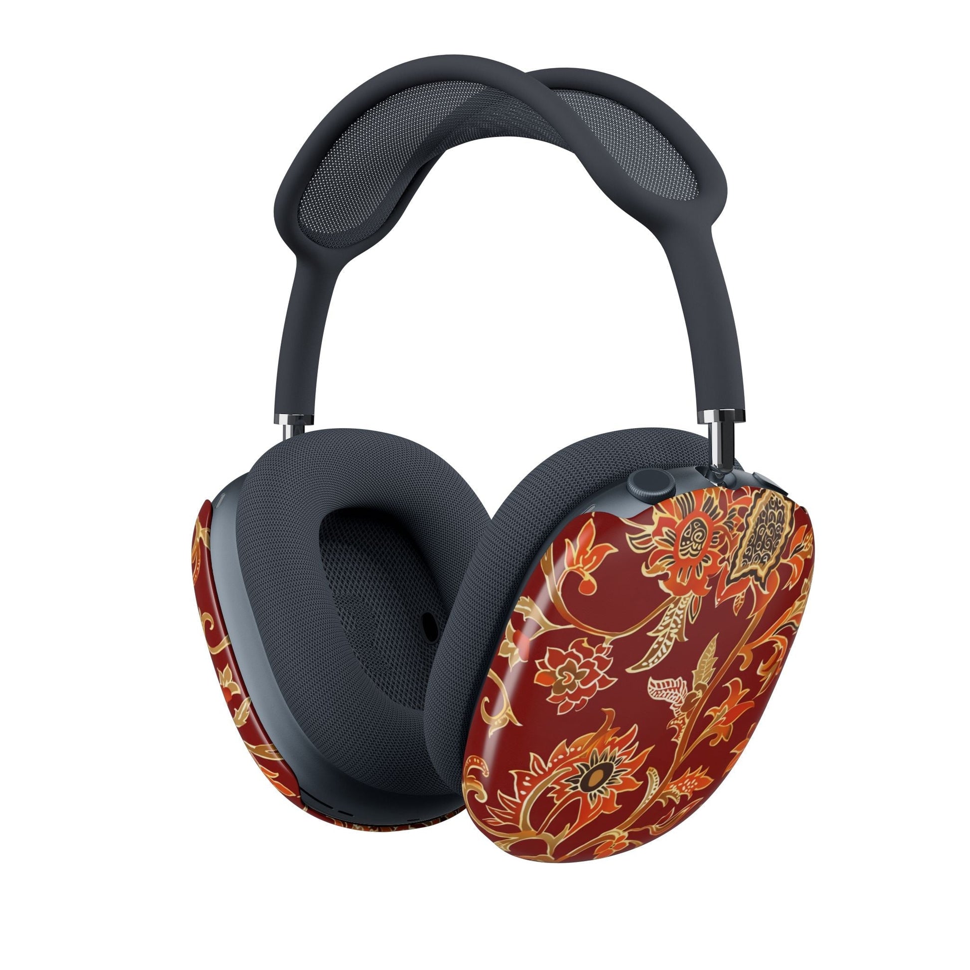 AirPod Max Case — Bohemian Floral Paisley Red Protective Cover - DIGITAL X