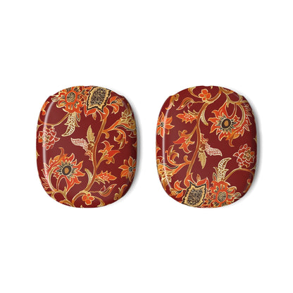 AirPod Max Case — Bohemian Floral Paisley Red Protective Cover - DIGITAL X