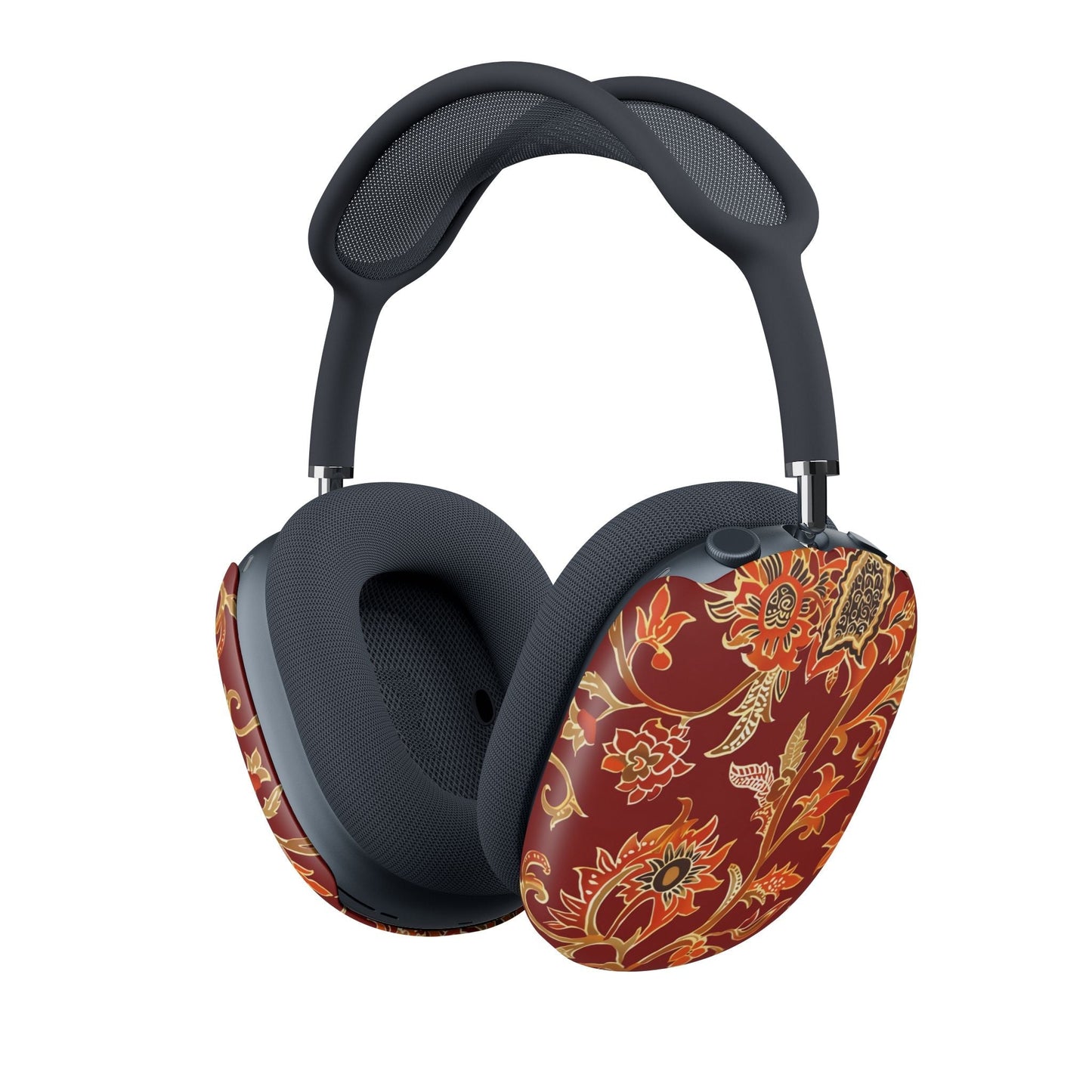 AirPod Max Case — Bohemian Floral Paisley Red Protective Cover - DIGITAL X
