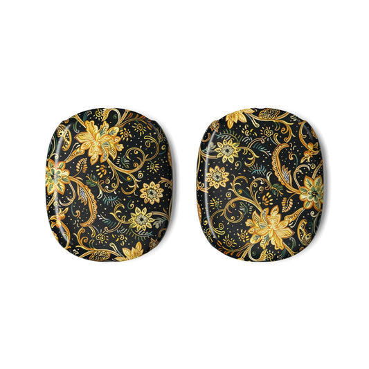 AirPod Max Case — Gold Floral Baroque Pattern Protective Skins - DIGITAL X
