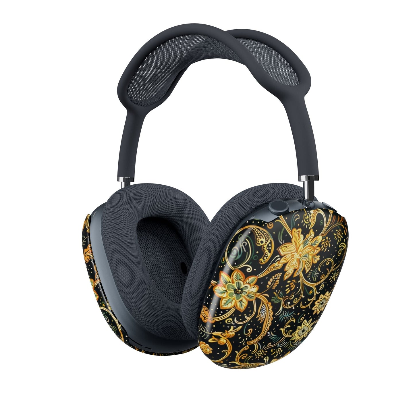 AirPod Max Case — Gold Floral Baroque Pattern Protective Skins - DIGITAL X