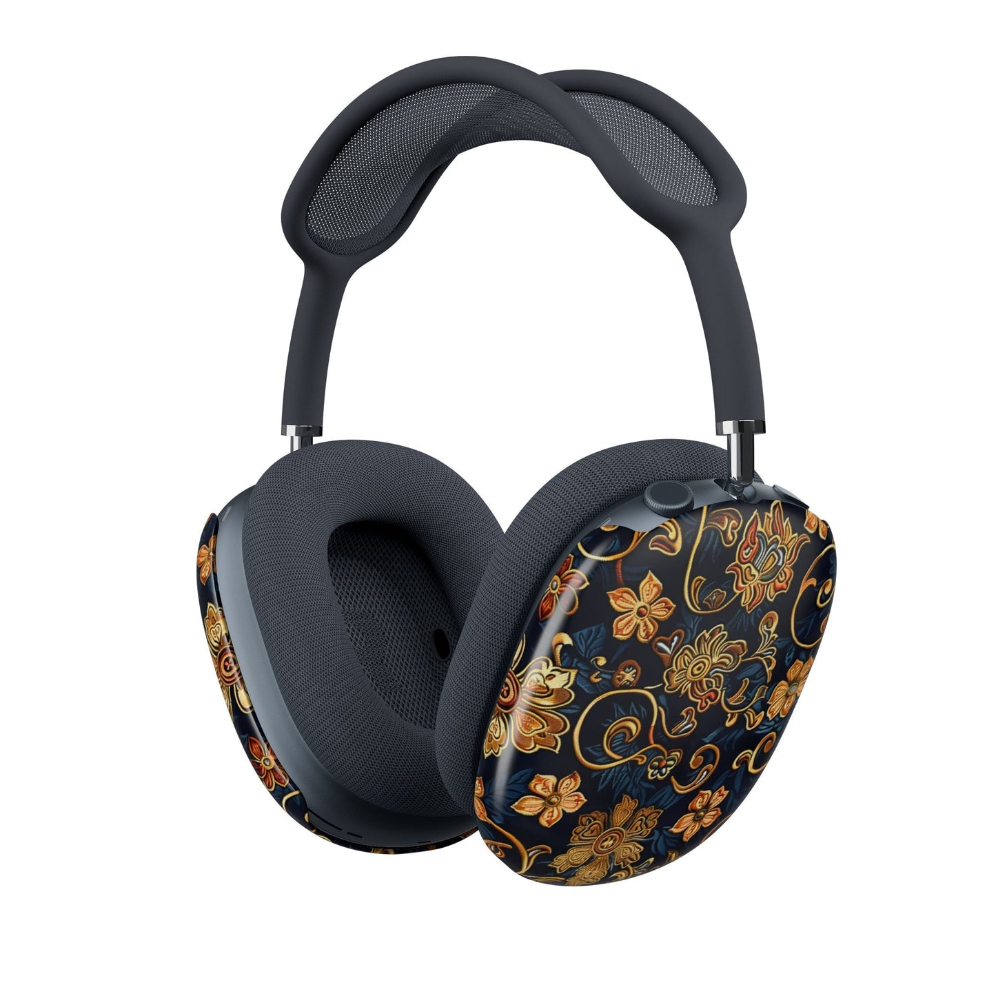 AirPod Max Case — Vintage Gold Floral Pattern - DIGITAL X