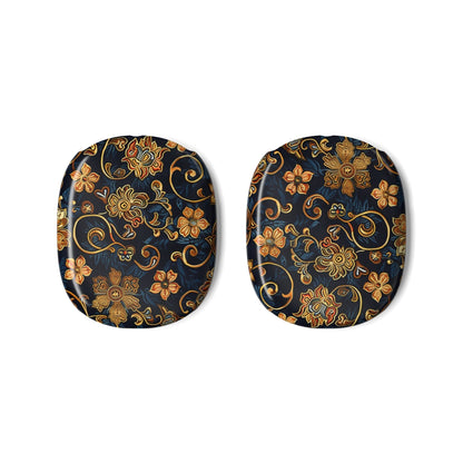 AirPod Max Case — Vintage Gold Floral Pattern - DIGITAL X