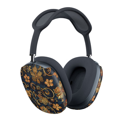 AirPod Max Case — Vintage Gold Floral Pattern - DIGITAL X