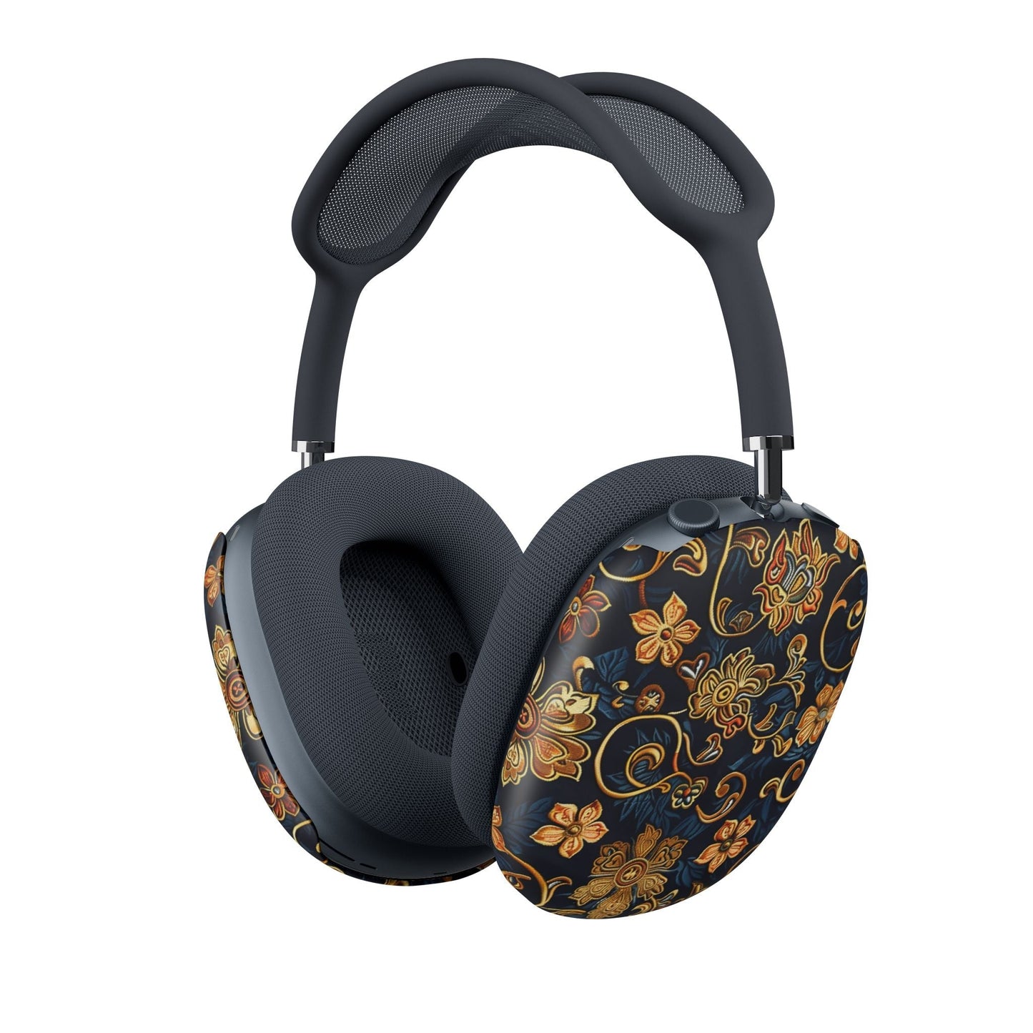 AirPod Max Case — Vintage Gold Floral Pattern - DIGITAL X