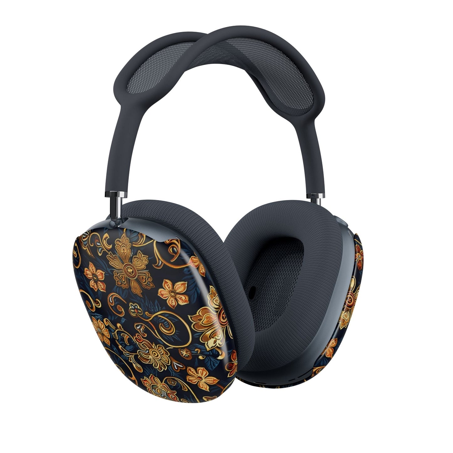 AirPod Max Case — Vintage Gold Floral Pattern - DIGITAL X