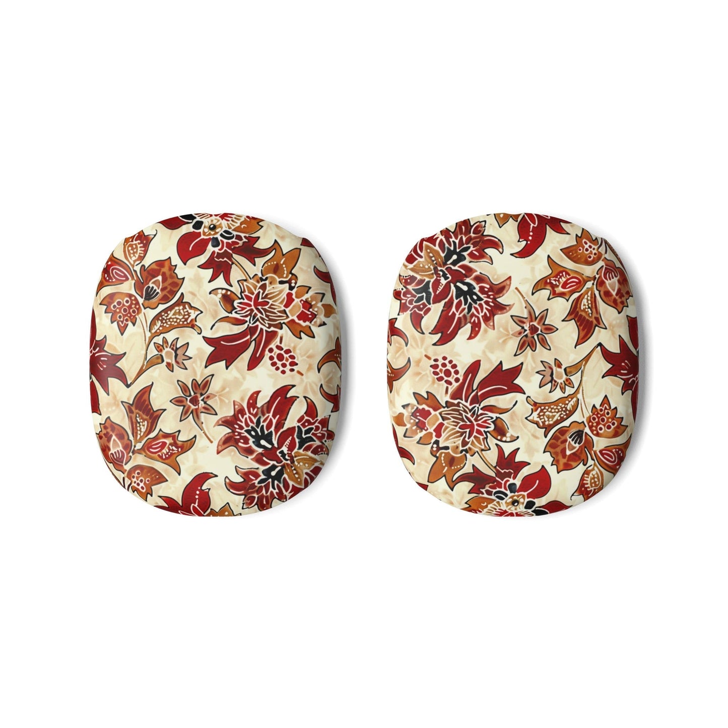 AirPod Max Case — Vintage Red Floral Allover Print - DIGITAL X