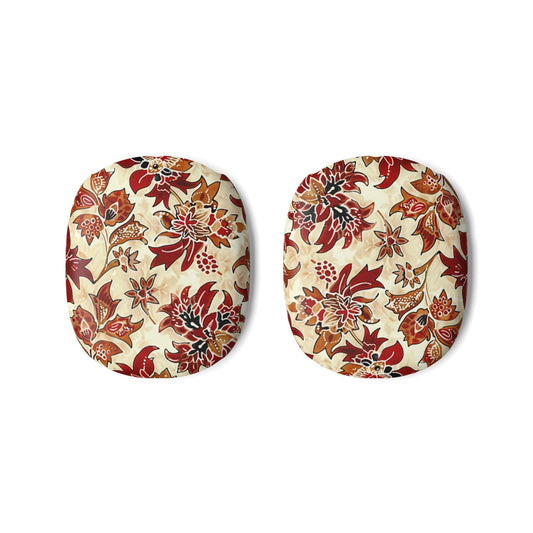 AirPod Max Case — Vintage Red Floral Allover Print - DIGITAL X