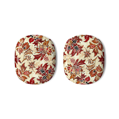 AirPod Max Case — Vintage Red Floral Allover Print - DIGITAL X