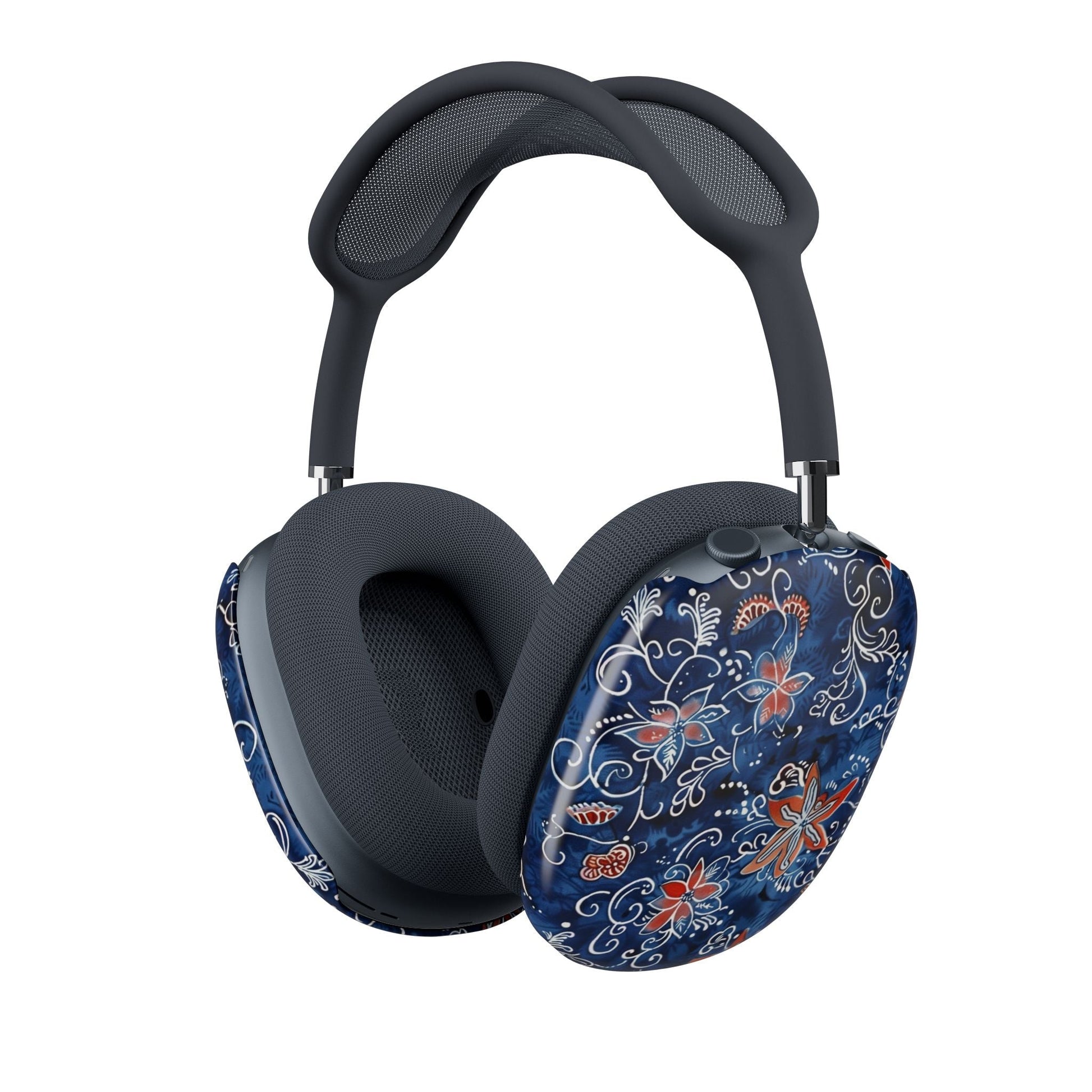 AirPod Max Cases — Blue Floral Paisley Ear Cup Covers - DIGITAL X