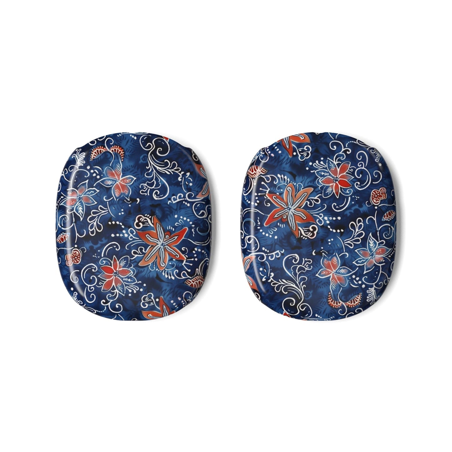 AirPod Max Cases — Blue Floral Paisley Ear Cup Covers - DIGITAL X