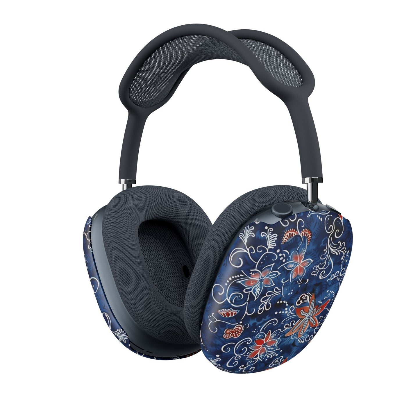AirPod Max Cases — Blue Floral Paisley Ear Cup Covers - DIGITAL X