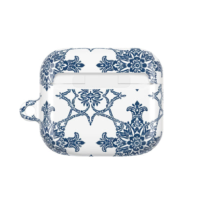 AirPods Case — Blue Floral Porcelain Pattern Protective Cover - DIGITAL X