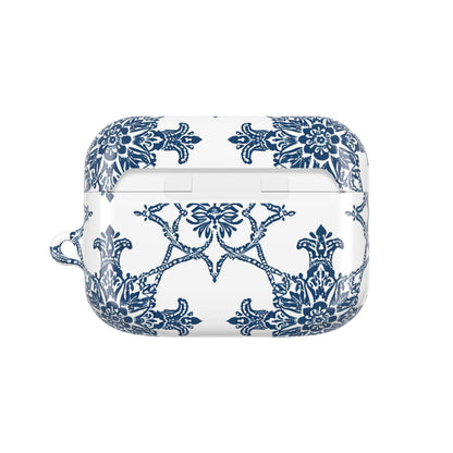 AirPods Case — Blue Floral Porcelain Pattern Protective Cover - DIGITAL X