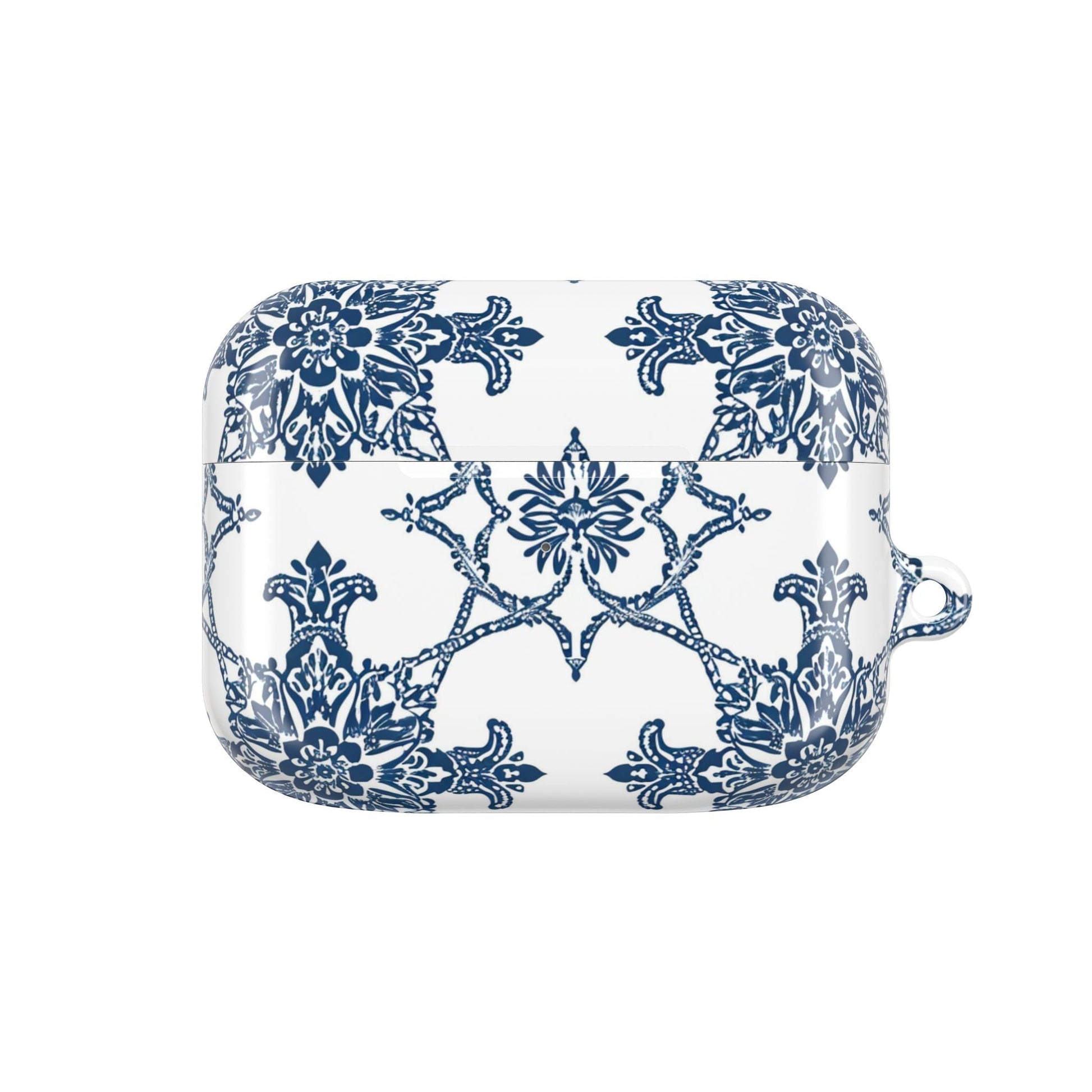 AirPods Case — Blue Floral Porcelain Pattern Protective Cover - DIGITAL X