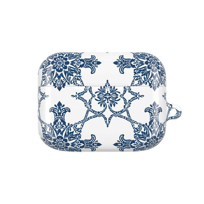 AirPods Case — Blue Floral Porcelain Pattern Protective Cover - DIGITAL X