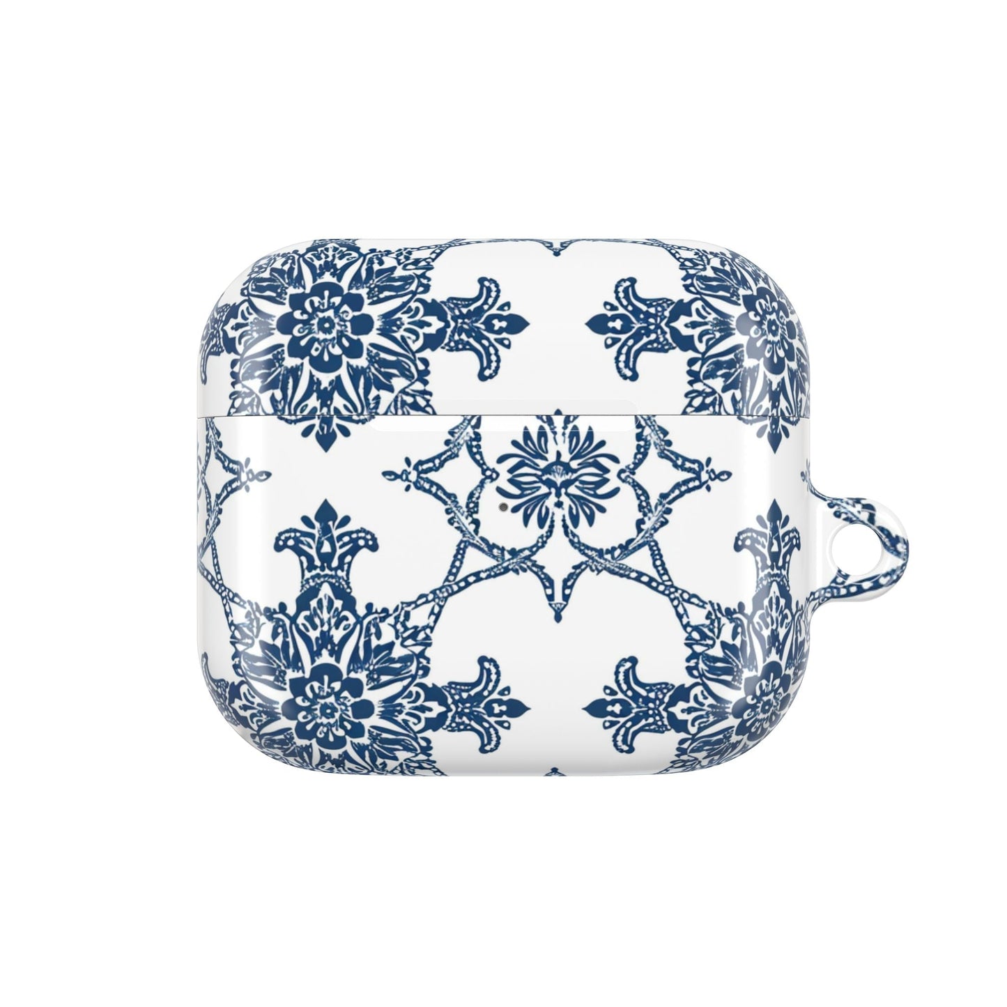AirPods Case — Blue Floral Porcelain Pattern Protective Cover - DIGITAL X
