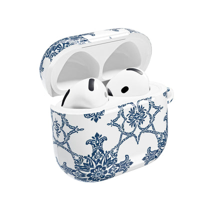 AirPods Case — Blue Floral Porcelain Pattern Protective Cover - DIGITAL X