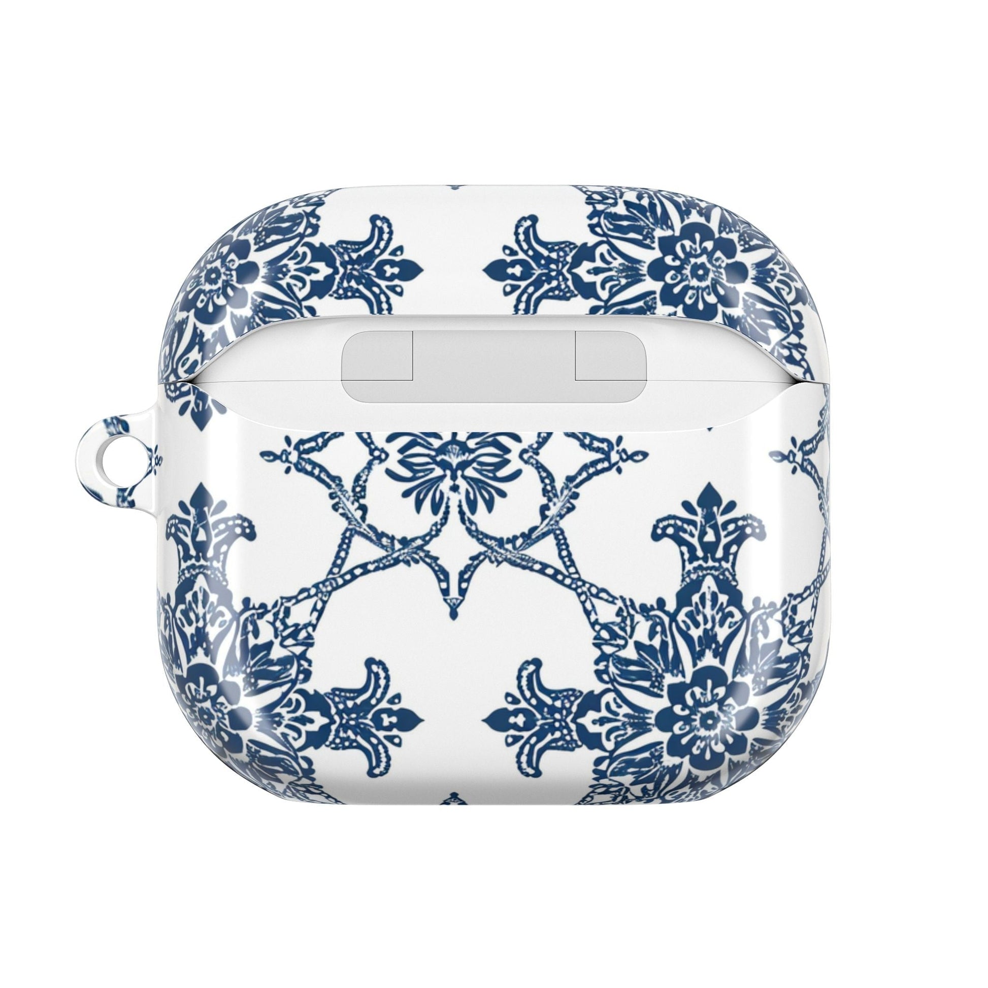 AirPods Case — Blue Floral Porcelain Pattern Protective Cover - DIGITAL X