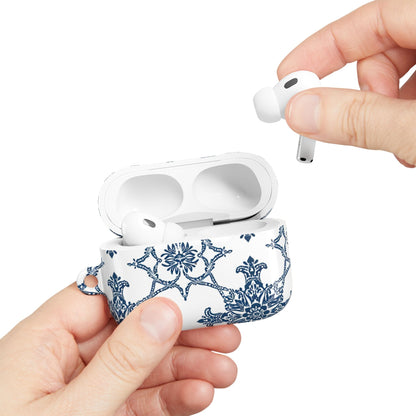 AirPods Case — Blue Floral Porcelain Pattern Protective Cover - DIGITAL X