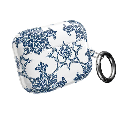 AirPods Case — Blue Floral Porcelain Pattern Protective Cover - DIGITAL X