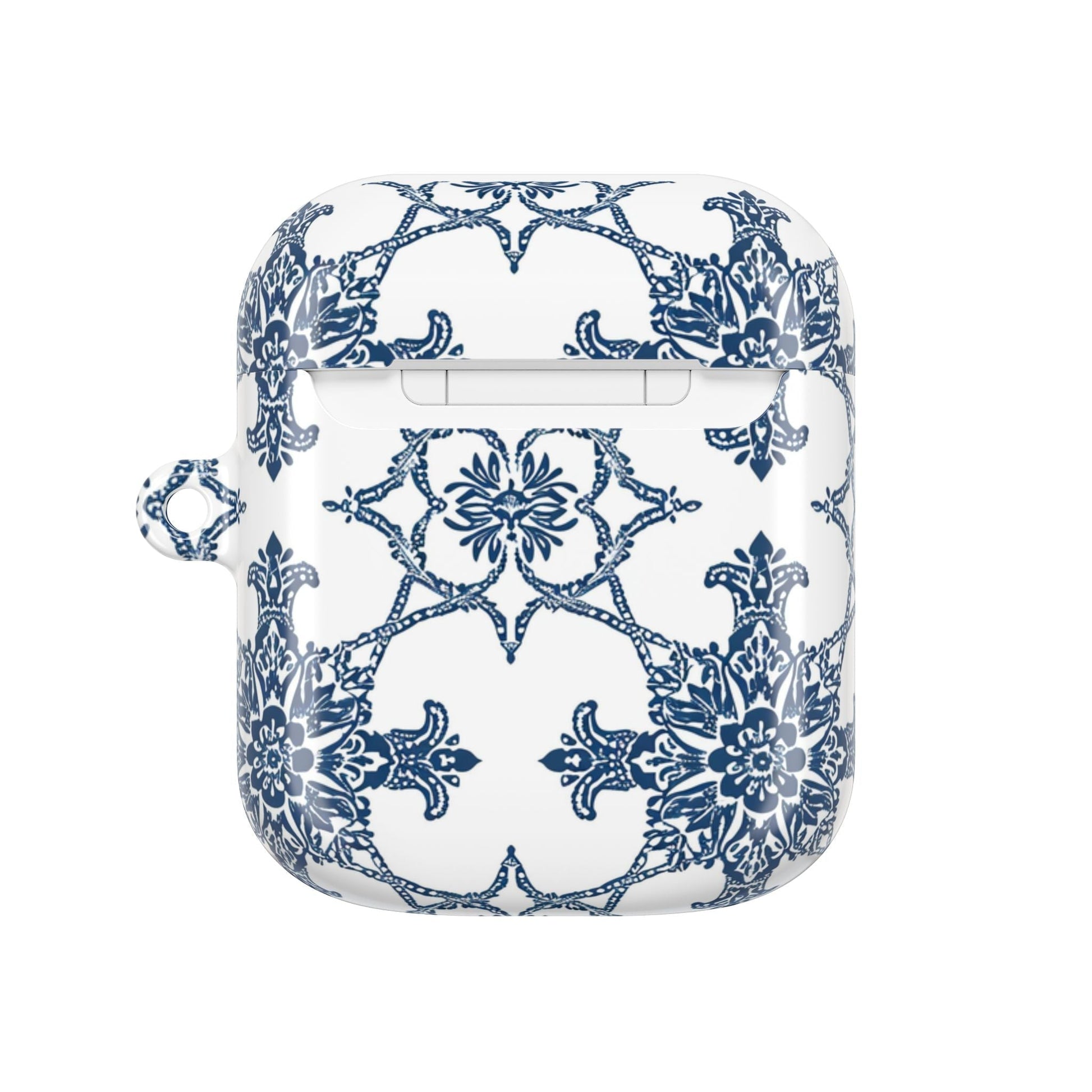 AirPods Case — Blue Floral Porcelain Pattern Protective Cover - DIGITAL X