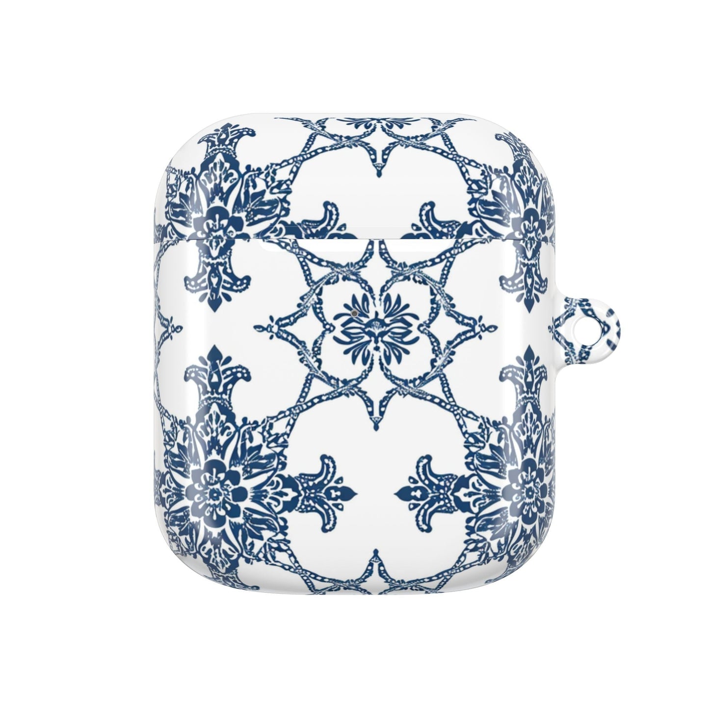AirPods Case — Blue Floral Porcelain Pattern Protective Cover - DIGITAL X