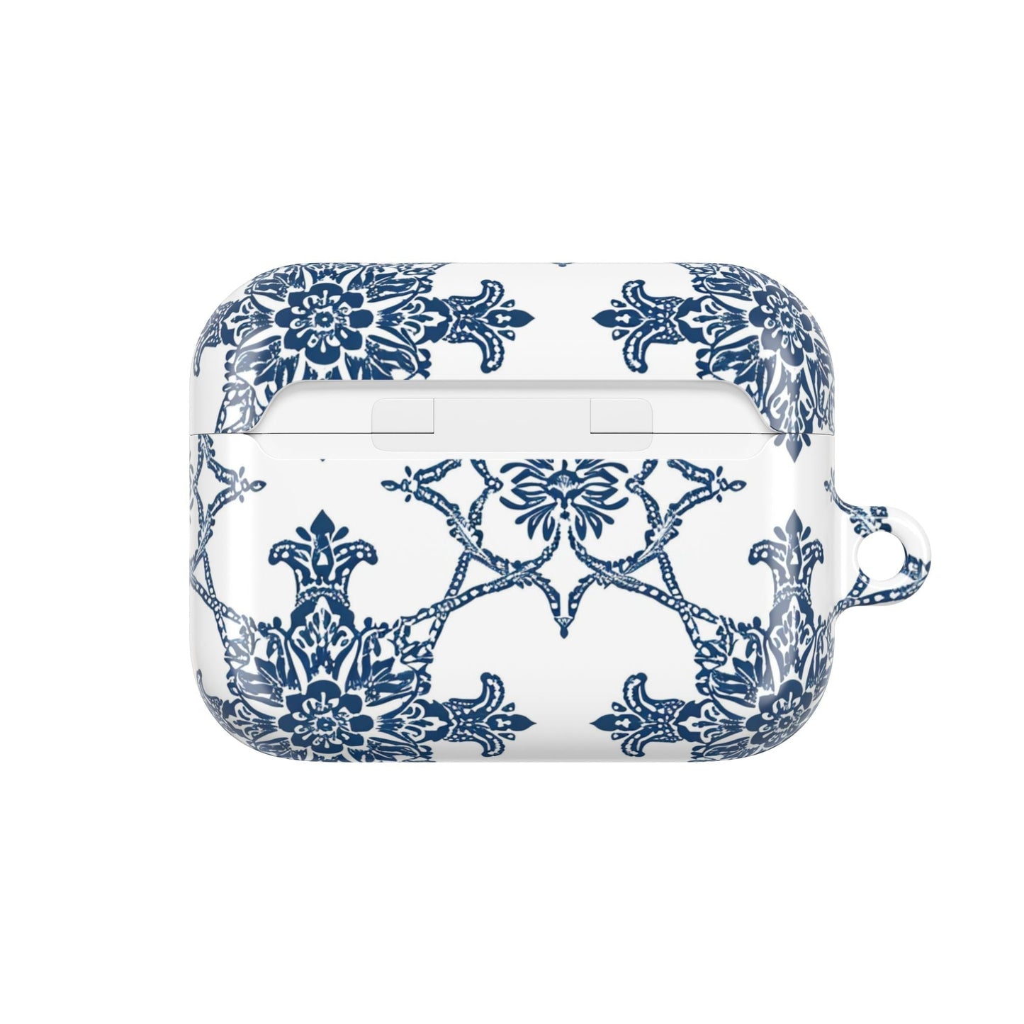 AirPods Case — Blue Floral Porcelain Pattern Protective Cover - DIGITAL X
