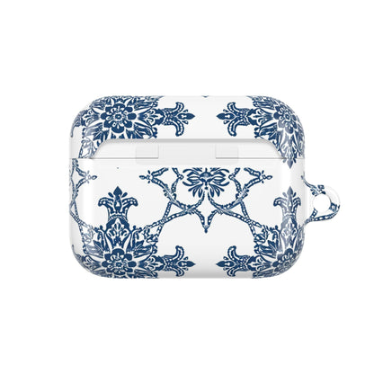AirPods Case — Blue Floral Porcelain Pattern Protective Cover - DIGITAL X