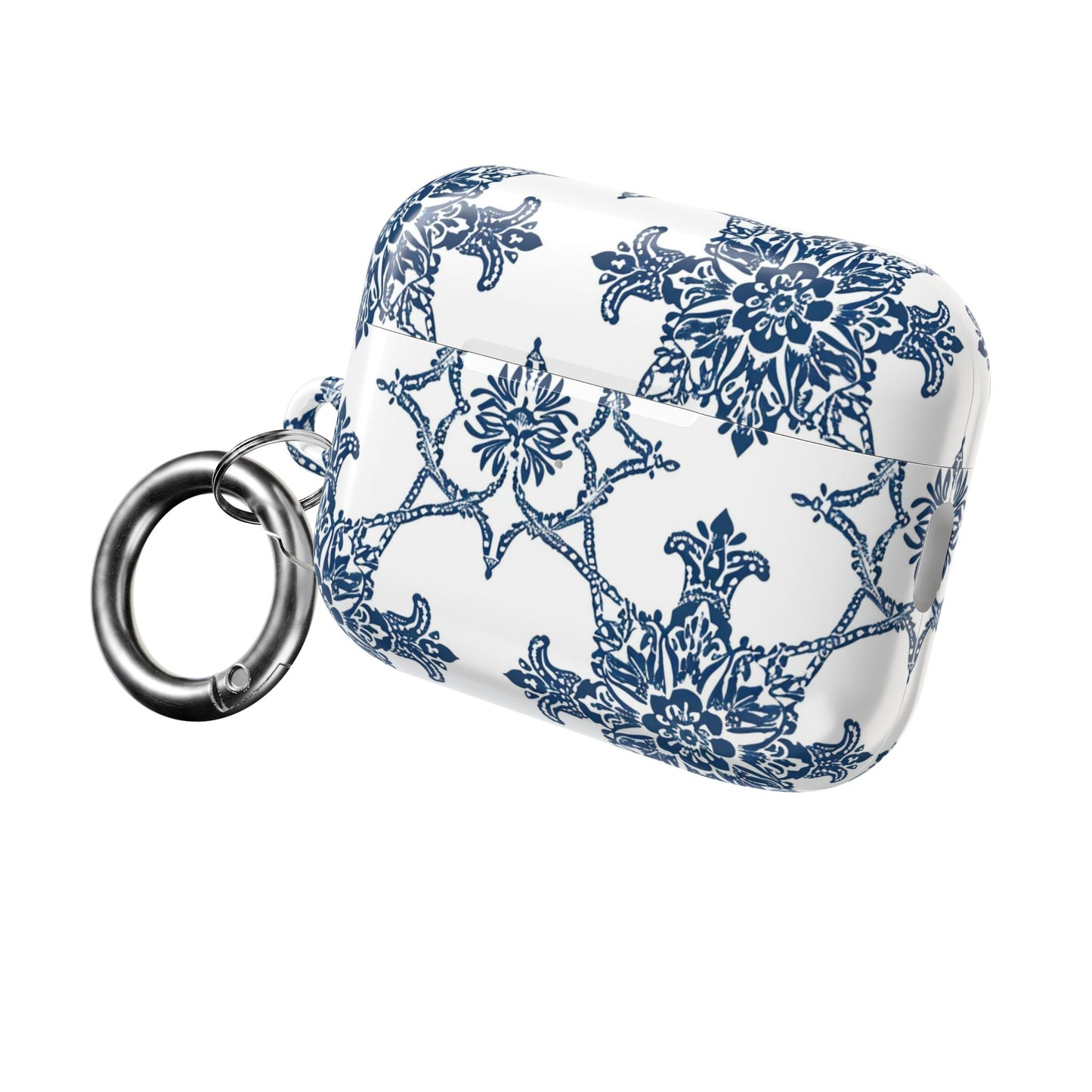 AirPods Case — Blue Floral Porcelain Pattern Protective Cover - DIGITAL X