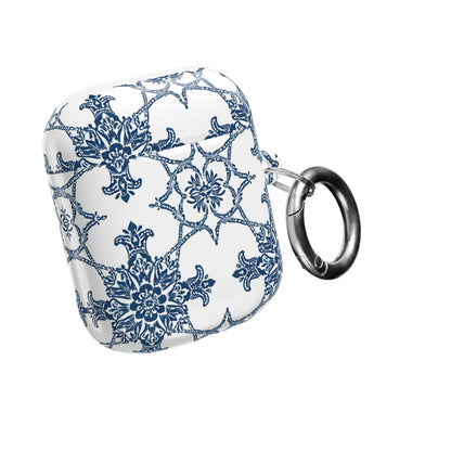 AirPods Case — Blue Floral Porcelain Pattern Protective Cover - DIGITAL X