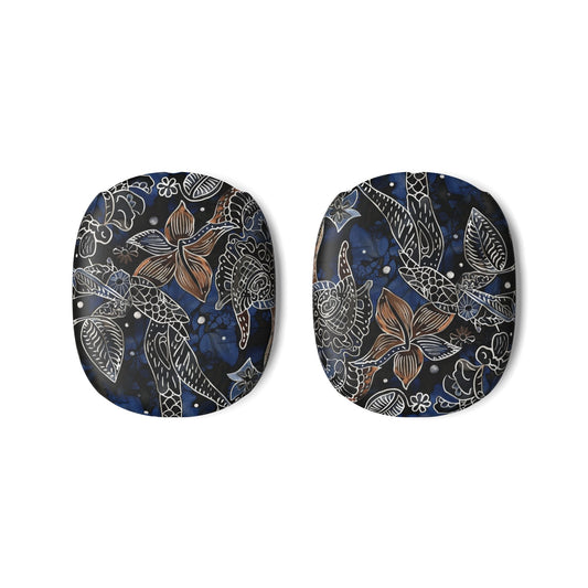 AirPods Max Case — Navy Floral Koi Pattern Protective Covers - DIGITAL X