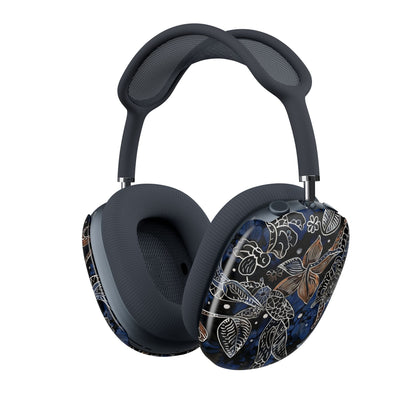 AirPods Max Case — Navy Floral Koi Pattern Protective Covers - DIGITAL X