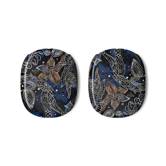 AirPods Max Case — Navy Floral Koi Pattern Protective Covers - DIGITAL X