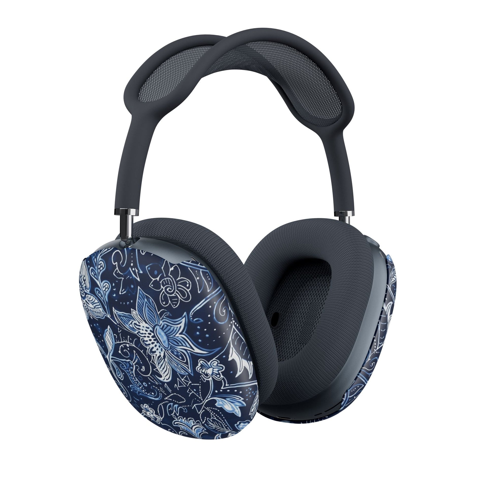 AirPods Max Case — Navy Floral Paisley Protective Skins - DIGITAL X