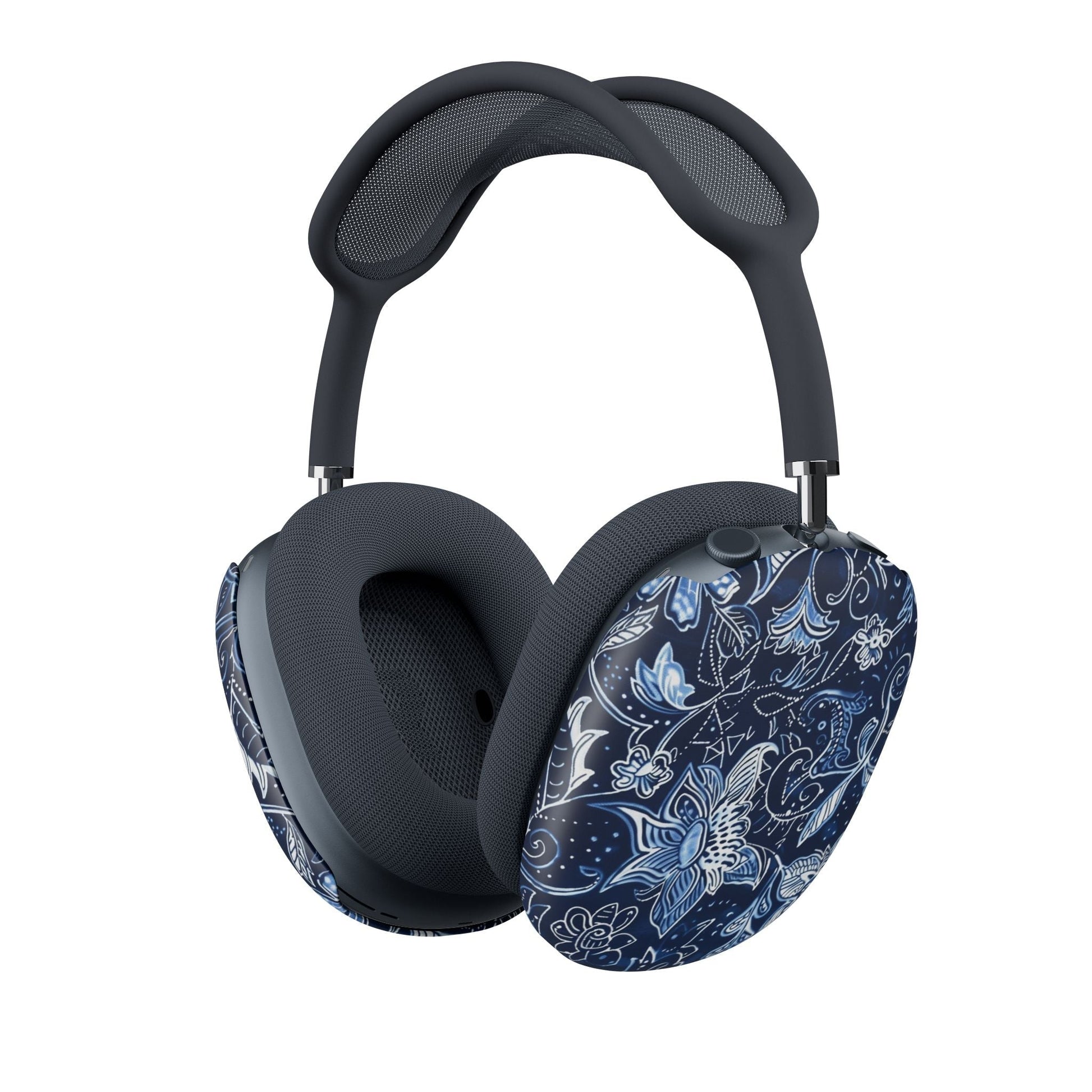 AirPods Max Case — Navy Floral Paisley Protective Skins - DIGITAL X