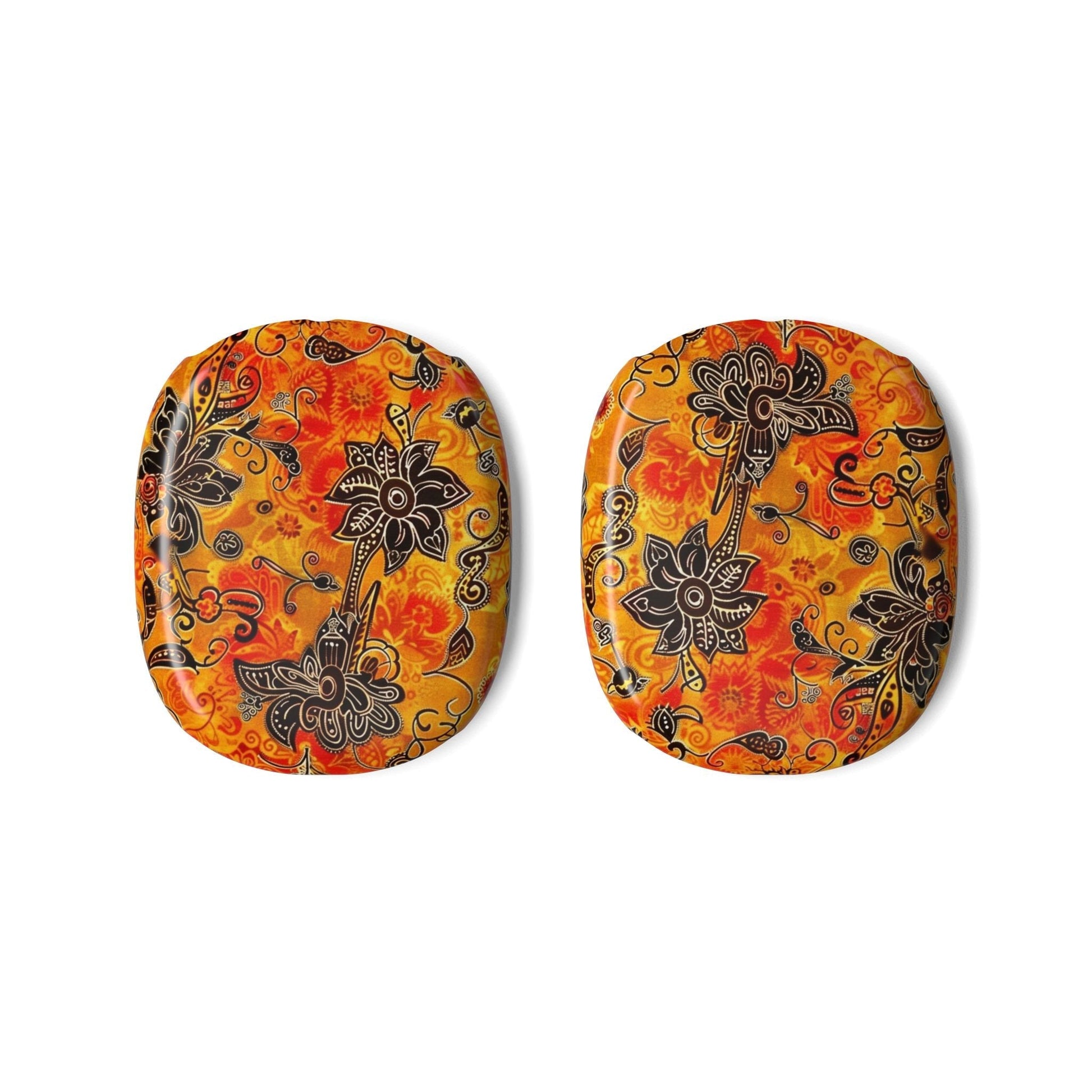 AirPods Max Case – Orange Floral Paisley Protective Skins - DIGITAL X
