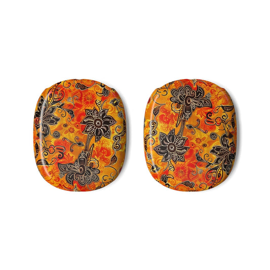 AirPods Max Case – Orange Floral Paisley Protective Skins - DIGITAL X