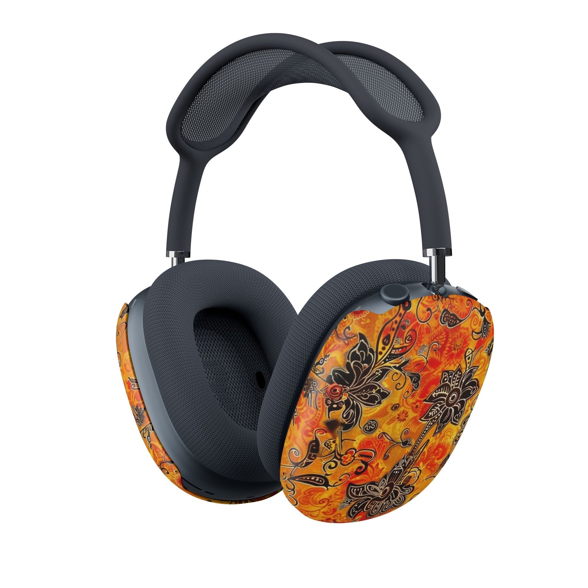 AirPods Max Case – Orange Floral Paisley Protective Skins - DIGITAL X