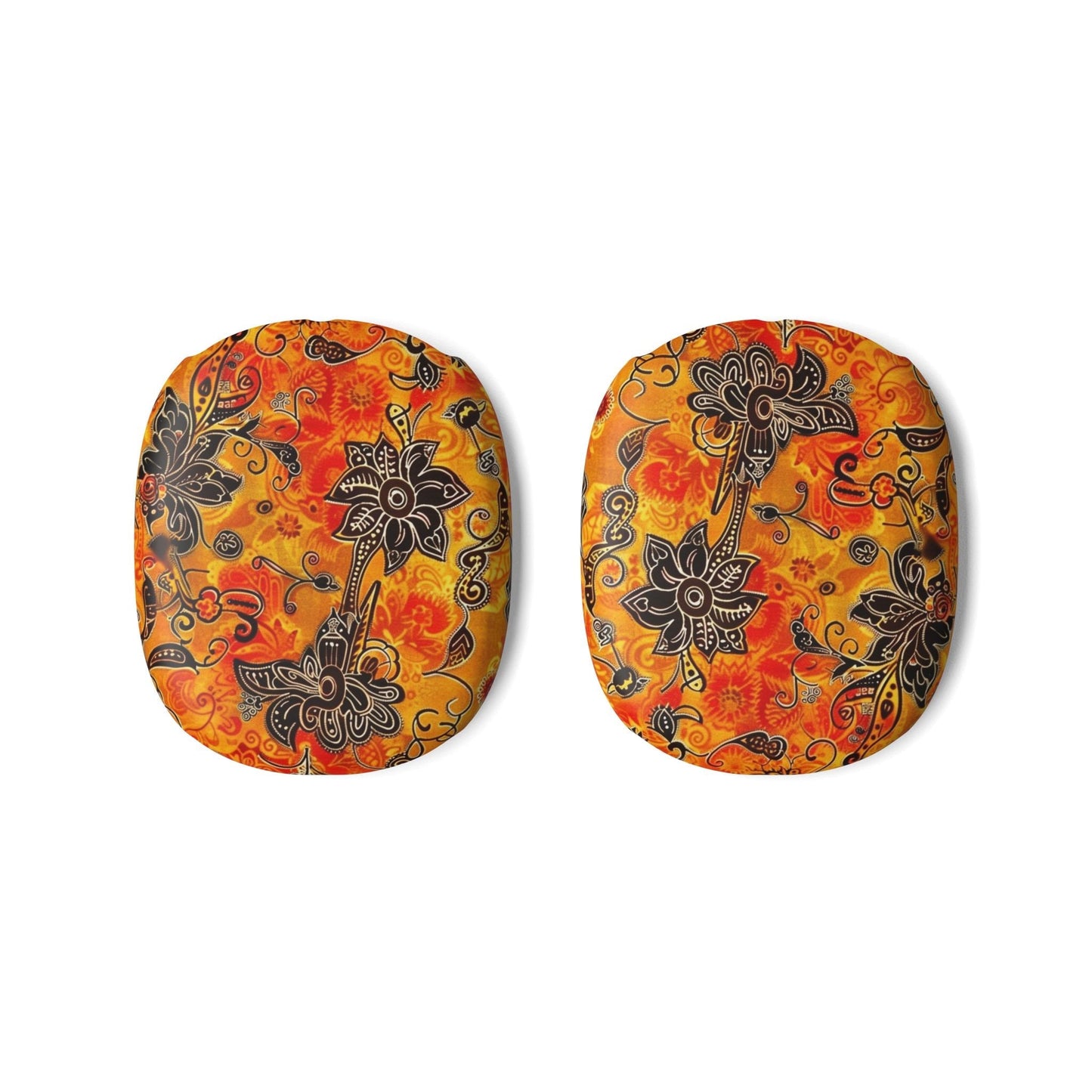 AirPods Max Case – Orange Floral Paisley Protective Skins - DIGITAL X
