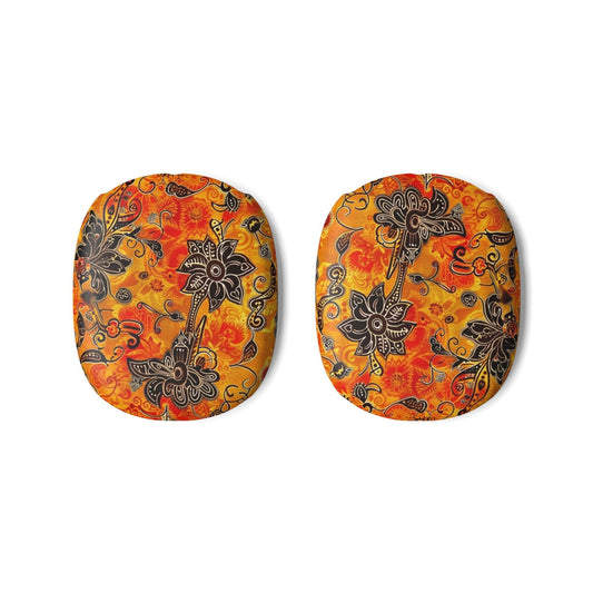 AirPods Max Case – Orange Floral Paisley Protective Skins - DIGITAL X