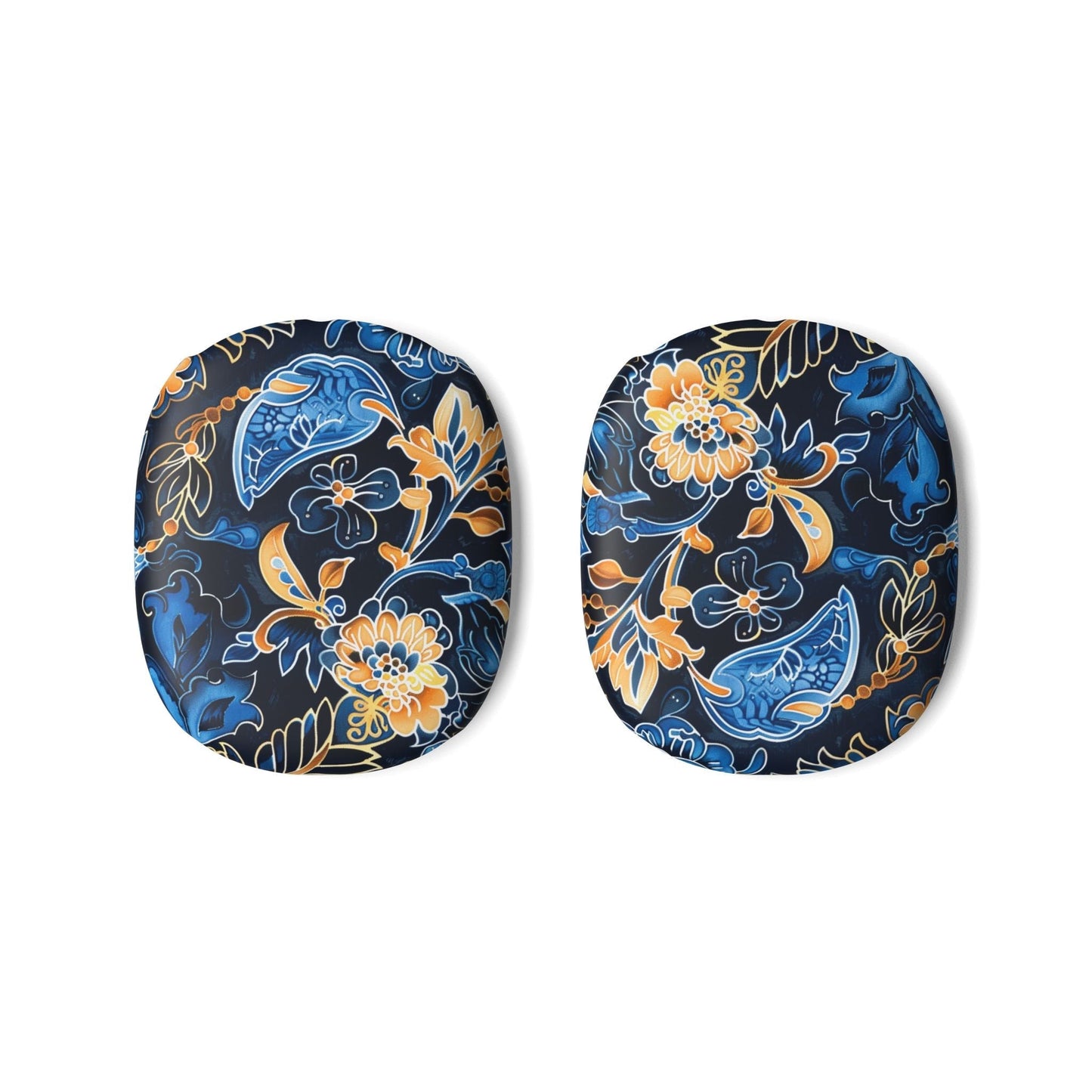 AirPods Max Protective Case — Blue Floral Paisley Print - DIGITAL X