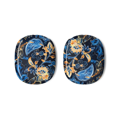 AirPods Max Protective Case — Blue Floral Paisley Print - DIGITAL X