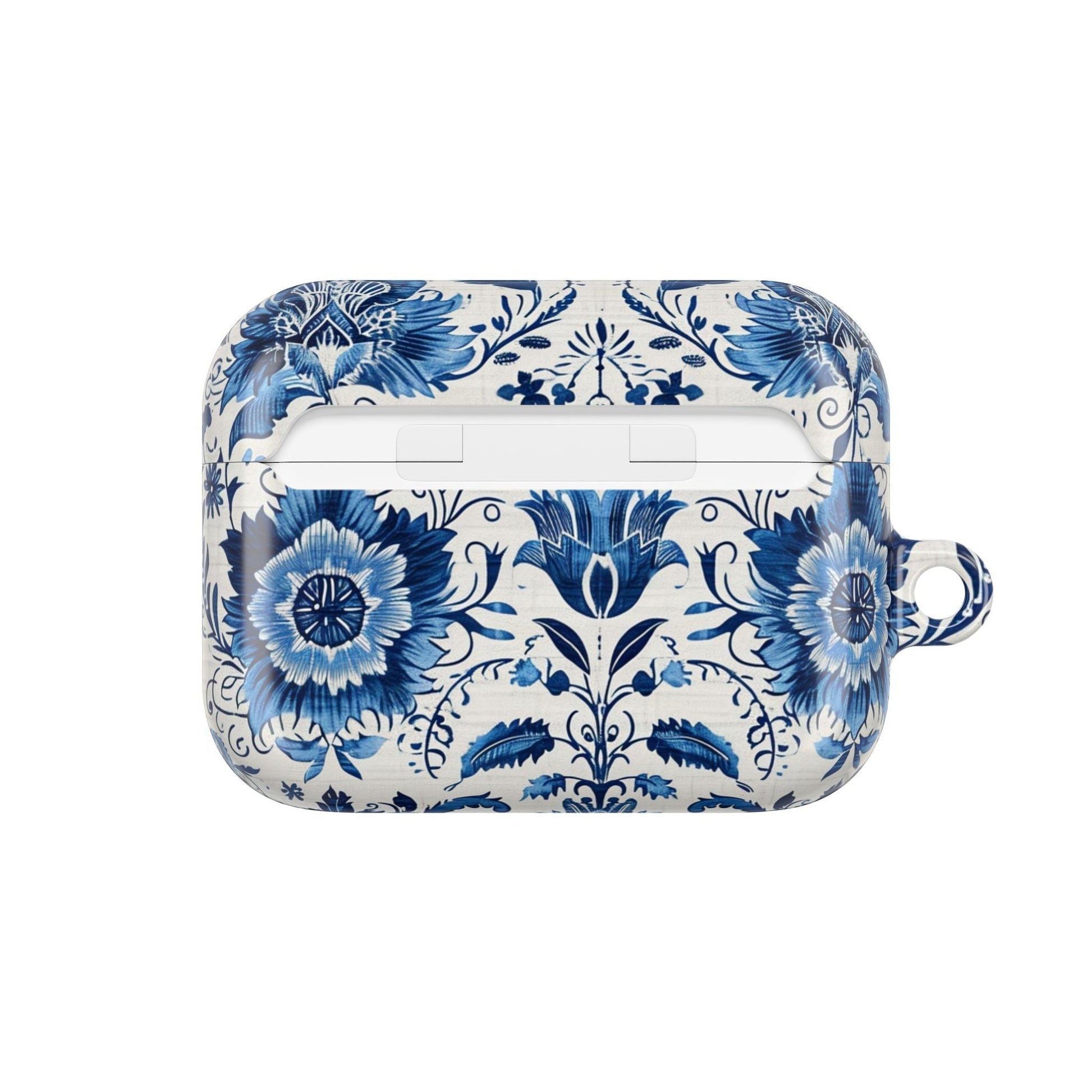 Blue Delft Floral AirPod Case – Ceramic - Inspired Protective Cover - DIGITAL X