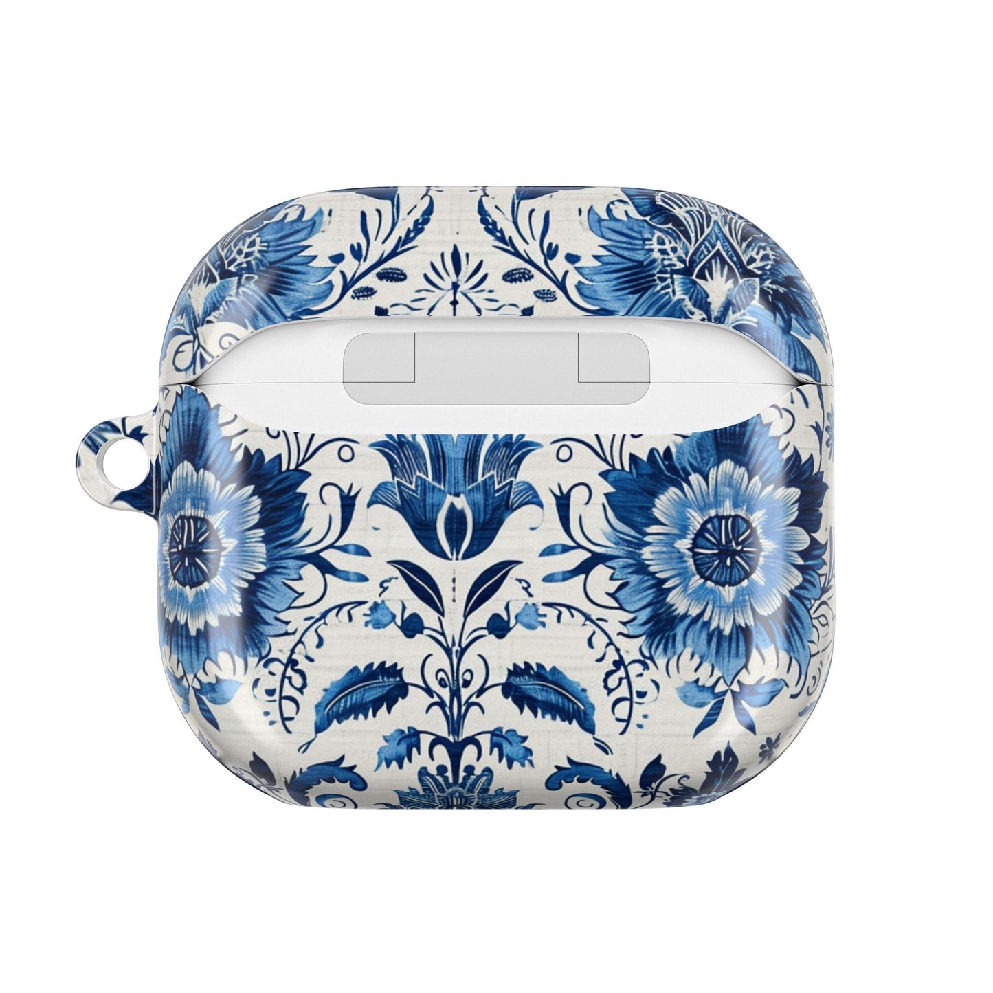 Blue Delft Floral AirPod Case – Ceramic - Inspired Protective Cover - DIGITAL X